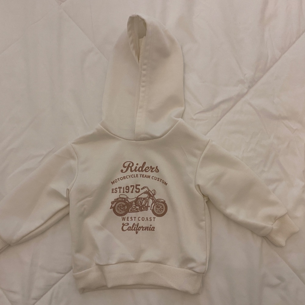 NEW California Motorcycle Rider Baby Toddler Pull-Over Hoodie